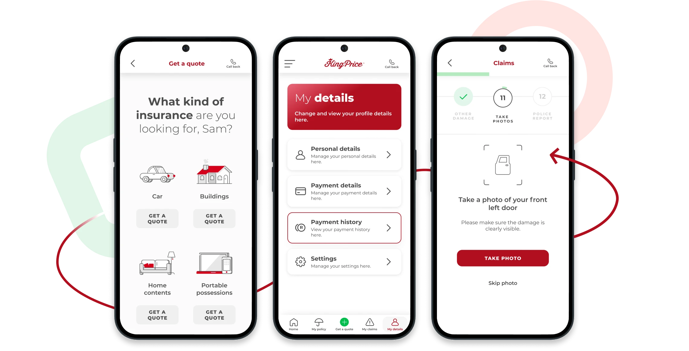 Manage my policy - Mockup - South Africa